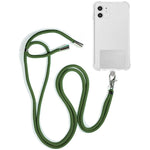 Cordón Colgante COOL Universal con Tarjeta para Smartphone Verde