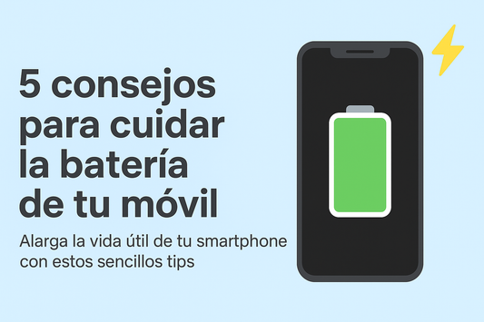 5 consejos para cuidar la batería de tu móvil