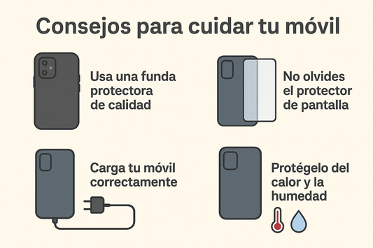 Cómo cuidar tu móvil día a día