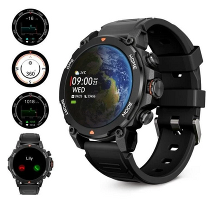 Ksix explorar black / smartwatch 1.43" / gps