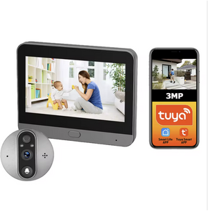 Mirilla visor Digital videocámara Doorbell / cámara de visión nocturna / Pantalla LCD