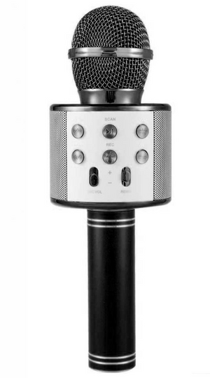 Micrófono Bluetooth Karaoke con Altavoces USB/MicroSD SKA8810