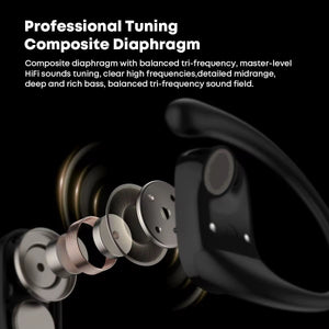 Auriculares Conducción ósea TS9 Langsdom Amarillo