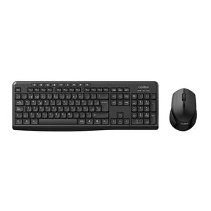KIT TECLADO + RATON COOLBOX INALAMBRICO MULTIMEDIA NEGRO COO-KTR-03W