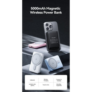 Powerbank 4800mAh Vention FHRP0/ 22.5W/ Rosa