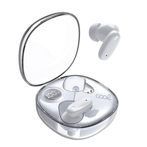Auriculares Stereo Bluetooth Dual Earbuds COOL Fun Blanco