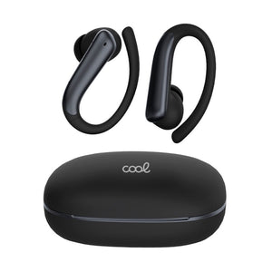 Auriculares Stereo Bluetooth Earbuds COOL Gym ANC Negro