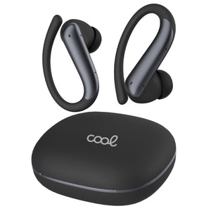 Auriculares Stereo Bluetooth Earbuds COOL Gym ANC Negro