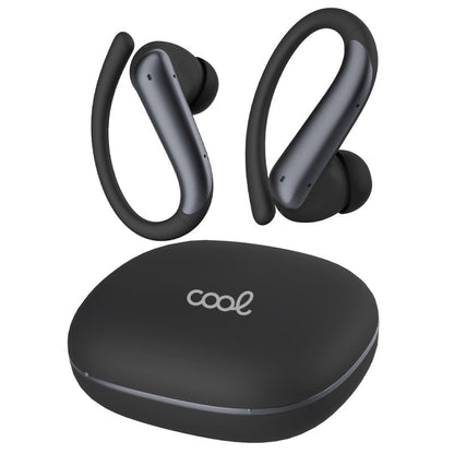 Auriculares Stereo Bluetooth Earbuds COOL Gym ANC Negro