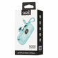 Bateria Externa Power Bank 5.000 mAh COOL Cápsula Celeste