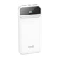 Batería Externa Universal Power Bank 10.000 mAh Carga Rápida 22.5W (3 cables) Blanco