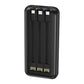 Batería Externa Universal Power Bank 10.000 mAh Carga Rápida 22.5W (3 cables) Negro