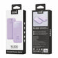 Batería Externa Universal Power Bank 10.000 mAh Carga Rápida 22.5W COOL Pocket Violeta