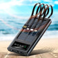 Bateria Externa Universal Power Bank 10.000 mAh + Panel Solar COOL (4 Conexiones)