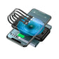 Batería Externa Universal Power Bank 10.000 mAh + Qi Carga Inalámbrica (4 conexiones) Negro