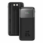 Bateria Externa Universal Power Bank Carga Rápida 22.5W 30.000 mAh (Tipo-C / Lightning) COOL Negro