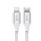 Cable USB COOL Nylon Universal Tipo C a Lightning (1.2 metros)