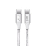 Cable USB COOL Nylon Universal Tipo C a Tipo C (1.2 metros)