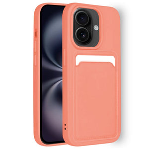 Carcasa COOL para iPhone 16 Card Rosa