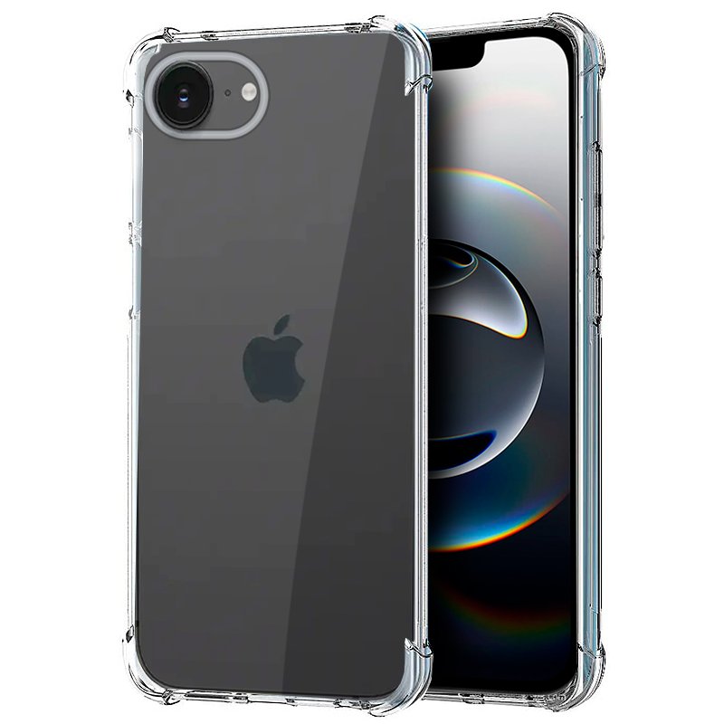 Carcasa COOL para iPhone 16e / 17e AntiShock Transparente