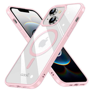 Carcasa COOL para iPhone 16e / 17e Magnética Borde Rosa