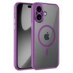 Carcasa COOL para iPhone 17 Magnética Borde Violeta