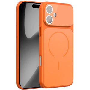 Carcasa COOL para iPhone 17 Magnética Cover Naranja