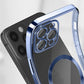 Carcasa COOL para iPhone 17 Pro / 18 Pro Magnética Borde Celeste