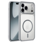 Carcasa COOL para iPhone 17 Pro / 18 Pro Magnética Borde Plata