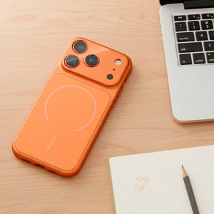 Carcasa COOL para iPhone 17 Pro Magnética Cover Naranja