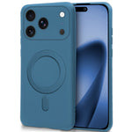 Carcasa COOL para iPhone 17 Pro Max / 18 Pro Max Magnética Cover Azul