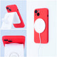 Carcasa COOL para iPhone 17 Pro Max / 18 Pro Max Magnética Cover Rojo