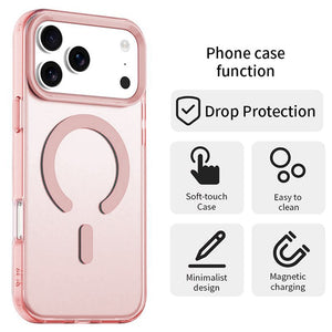 Carcasa COOL para iPhone 17 Pro Max Magnética Colorful Rosa