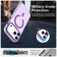 Carcasa COOL para iPhone Air Magnética Colorful Violeta