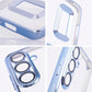 Carcasa COOL para Samsung A057 Galaxy A05s Borde Metalizado (Azul)