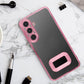 Carcasa COOL para Samsung A266 Galaxy A26 5G / A17 / A17 5G Borde Metalizado (Rosa)