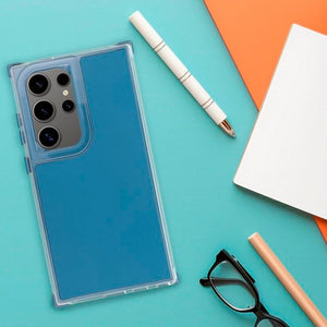 Carcasa COOL para Samsung A266 Galaxy A26 5G / A17 / A17 5G Matrix Azul