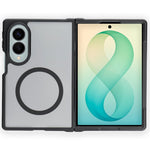 Carcasa COOL para Samsung F971 Galaxy Z Fold 8 Magnética Borde Negro