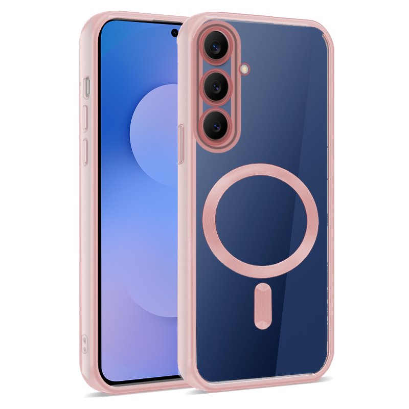 Carcasa COOL para Samsung S731 Galaxy S25 FE Magnética Borde Rosa