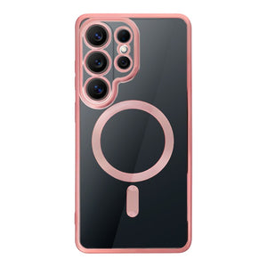 Carcasa COOL para Samsung S948 Galaxy S26 Ultra Magnética Borde Rosa