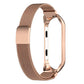 Correa COOL para Xiaomi Mi Band 5 / 6 / 7 / Amazfit Band 5 Metal Rose Gold