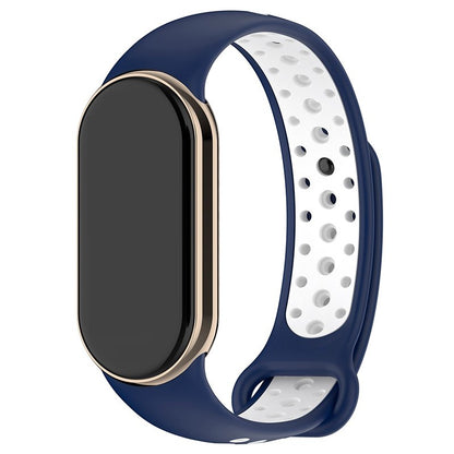 Correa COOL para Xiaomi Smart Band 8 / 9 / 10 Sport Marino-Blanco
