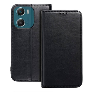 Funda COOL Flip Cover para Motorola Moto G06 / G06 Power Liso Negro