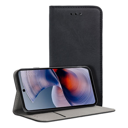 Funda COOL Flip Cover para Motorola Moto G55 5G Liso Negro