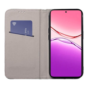 Funda COOL Flip Cover para Oppo A5 4G / A5 5G / A5m Liso Burgundy