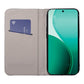 Funda COOL Flip Cover para Oppo Reno 14 5G / 14 F 5G / 14 FS 5G Liso Azul