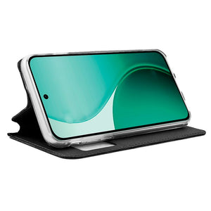 Funda COOL Flip Cover para Oppo Reno 14 5G / 14 F 5G / 14 FS 5G Liso Negro