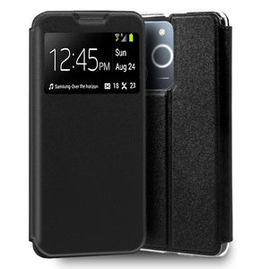 Funda COOL Flip Cover para Realme Note 70T Liso Negro