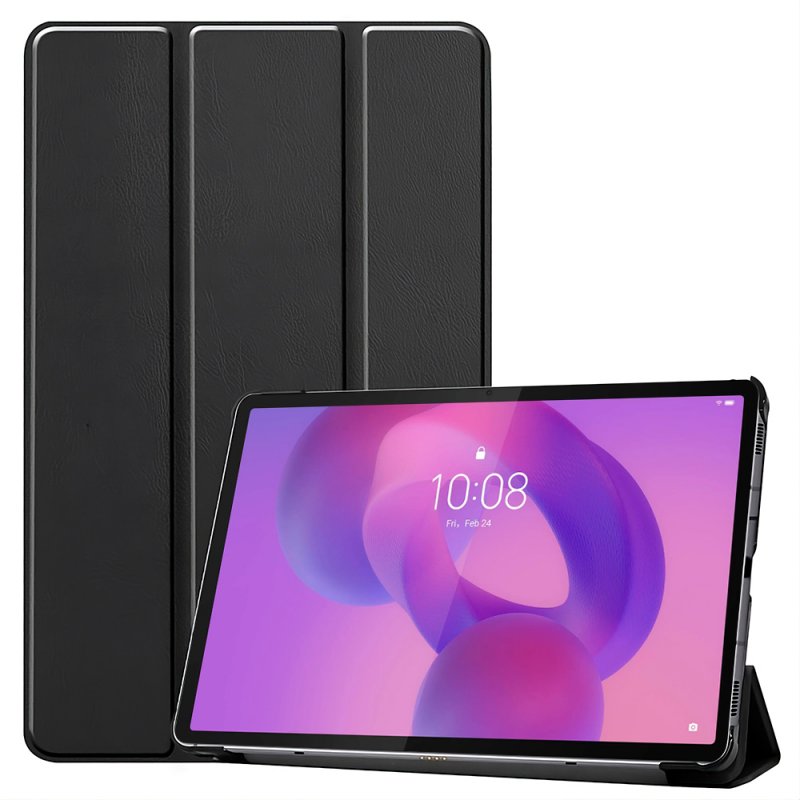 Funda COOL para Lenovo Idea Tab Pro 12.7 Polipiel Negro