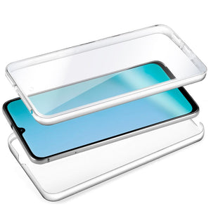 Funda COOL Silicona 3D para Xiaomi Redmi 15C / 15C 5G / Poco C85 (Transparente Frontal + Trasera)